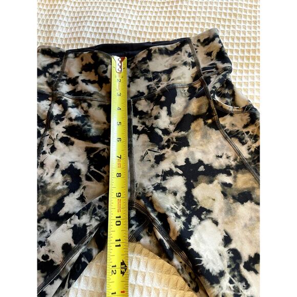 Lululemon Align Tie Dye Black Gray High Rise Ankle Legging Side Pocket Sz 6 Yoga - Picture 5 of 11